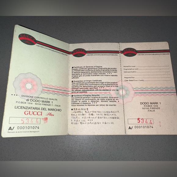 Gucci Plus Monogram Bag (Used). Serial# 5344 - Picture 4 of 4